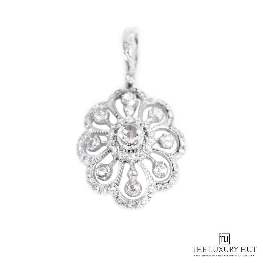 Rose Cut Diamond Pendant 42435 a 1