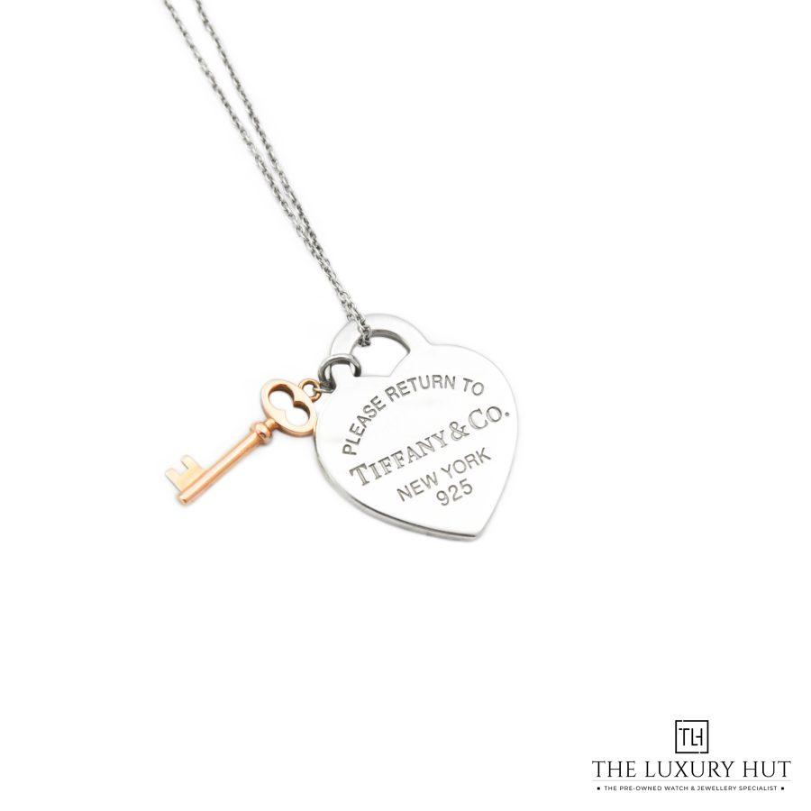 Tiffany Heart Key Pendant 34669 a