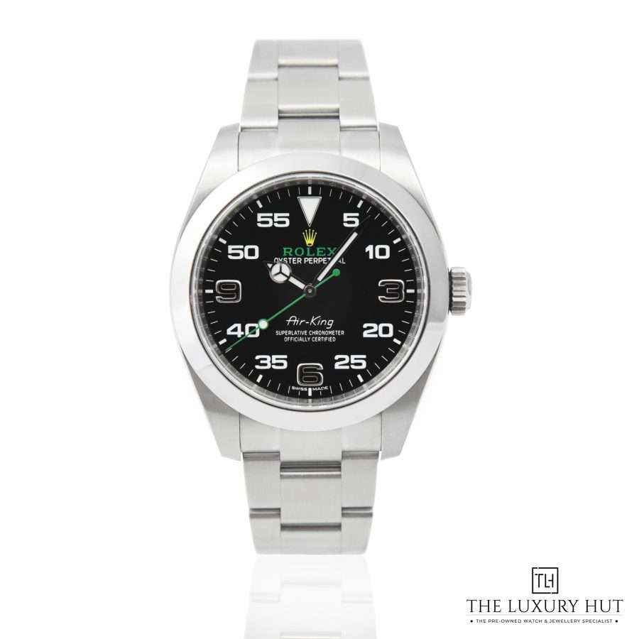 Rolex Air King Black Dial 50112 a