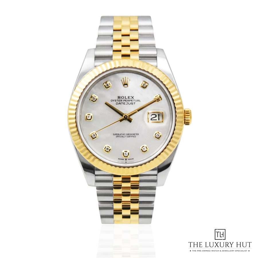 Rolex Datejust Bi Metal MOP Diamond 50507 a