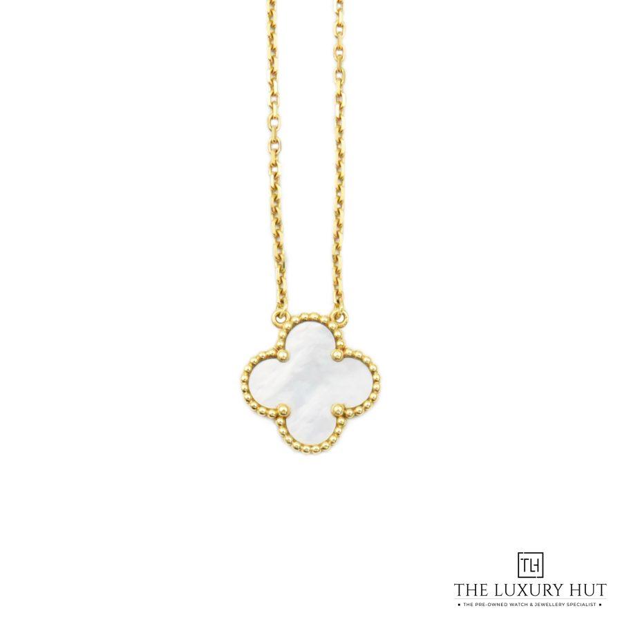 Van Cleef Alhambra MOP Necklace 50526 a