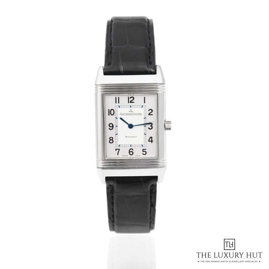 JLC Reverso Steel Silver Dial 50568 a