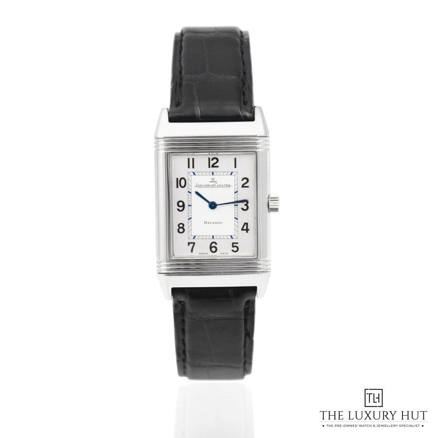 JLC Reverso Steel Silver Dial 50568 a