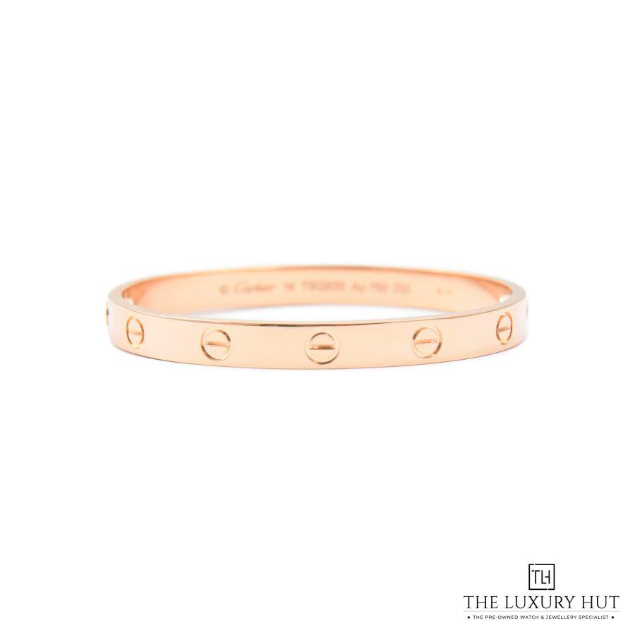 Cartier Rose Gold Love Bangle LB153a