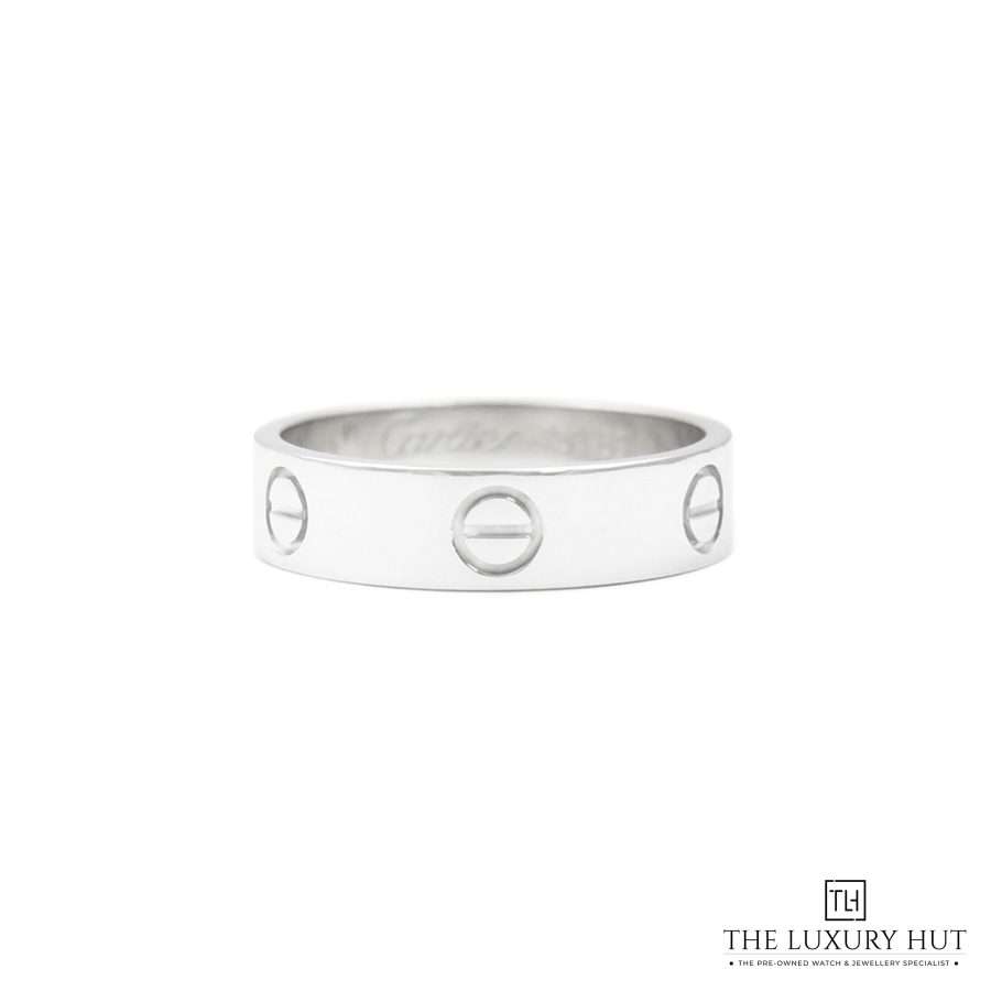 Cartier White Gold Love Ring 50605 a