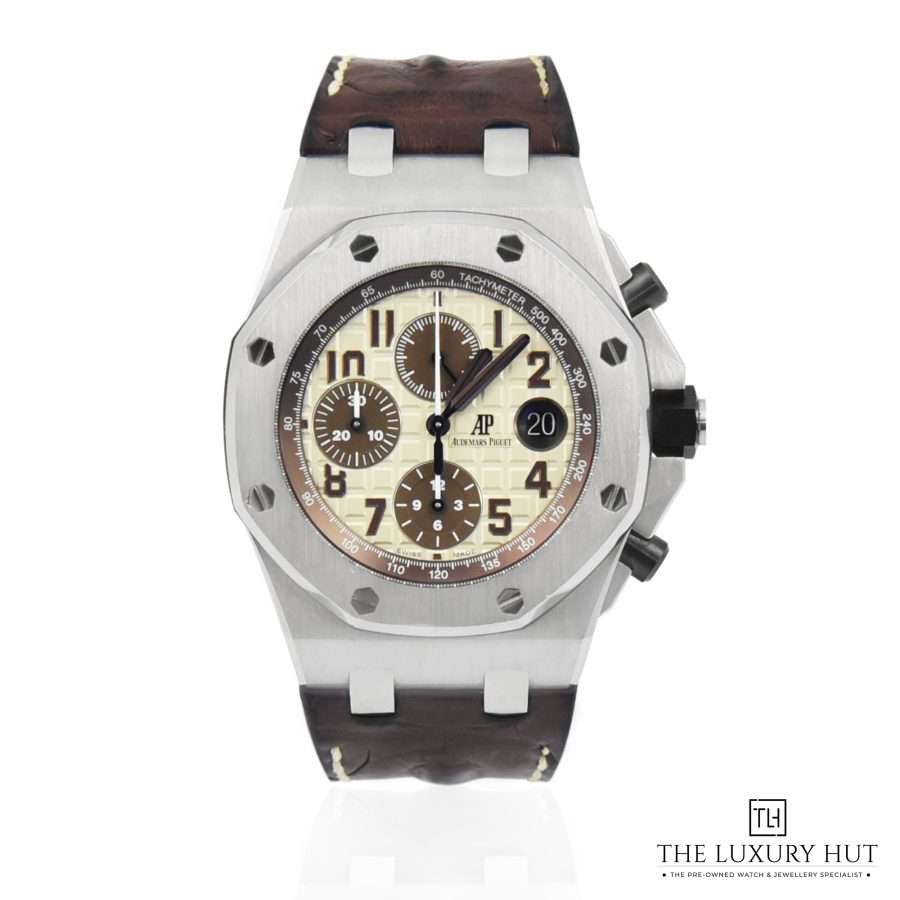 AP Royal Oak Safari Ivory Dial 50684 a