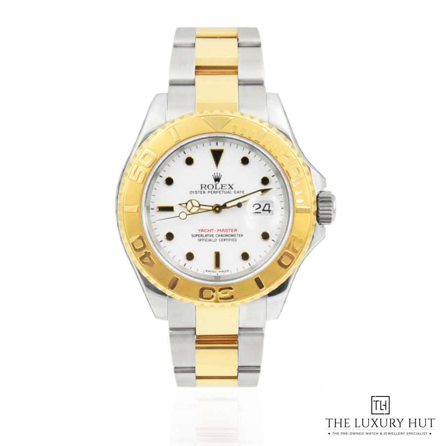 Rolex Yacht Master 40 Bi Metal White 50504 a