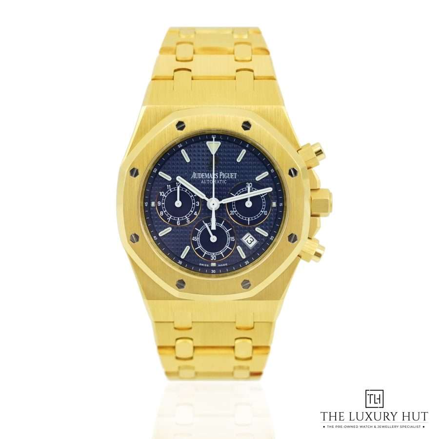 AP Royal Oak Yellow Gold Blue 50802a