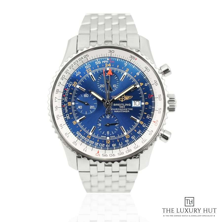 Breitling Navitimer World Steel Blue LB247 a