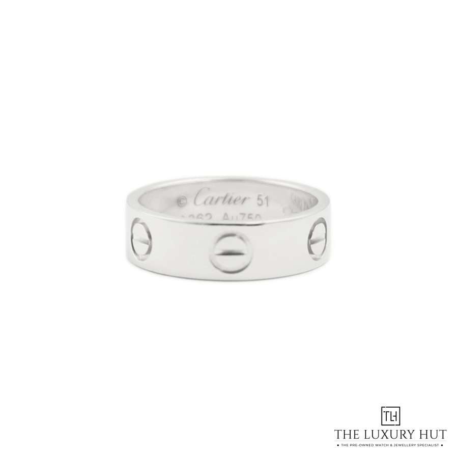 Cartier Love Ring White Gold LB276 a