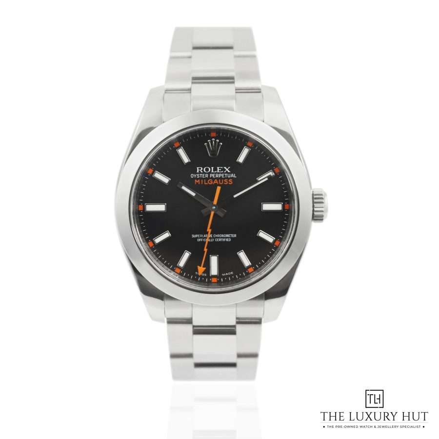 Rolex Milgauss Steel Black Dial 50836 a