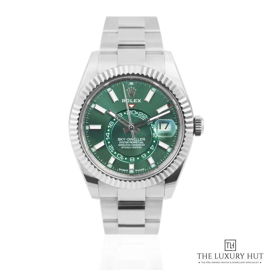 Rolex Sky Dweller 42 Green Dial LB284 a