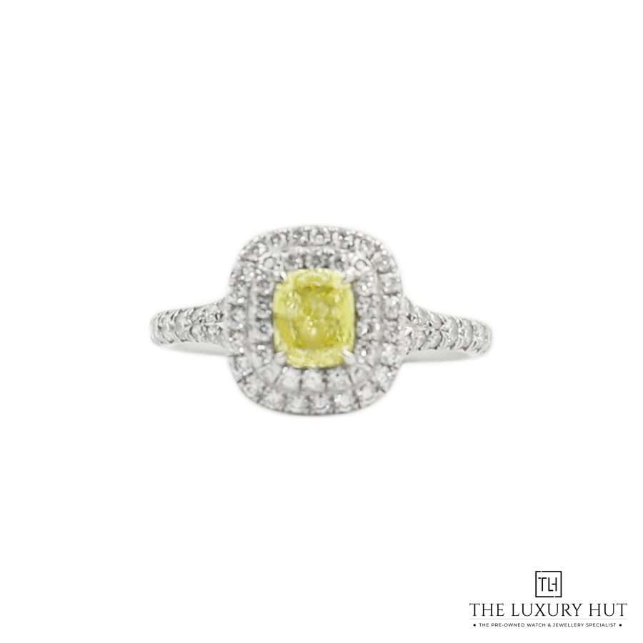 Tiffany Soleste Yellow Diamond Ring LB283 a