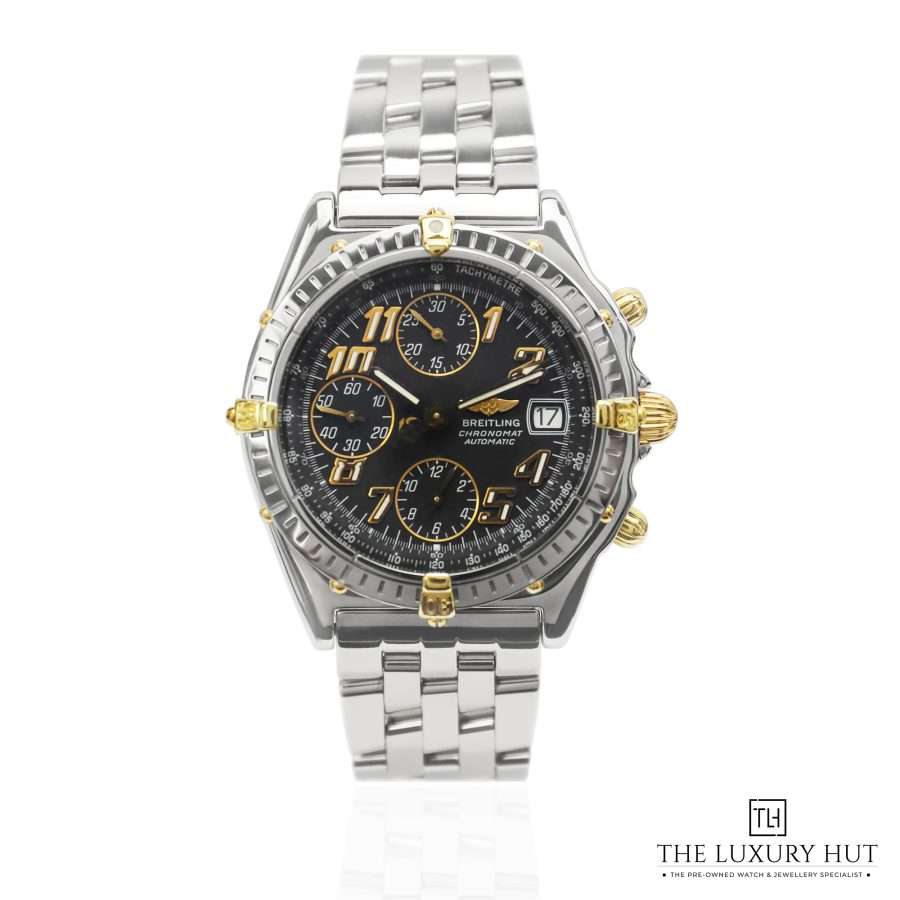 Breitling Chronomat Steel Black Dial 50880 a