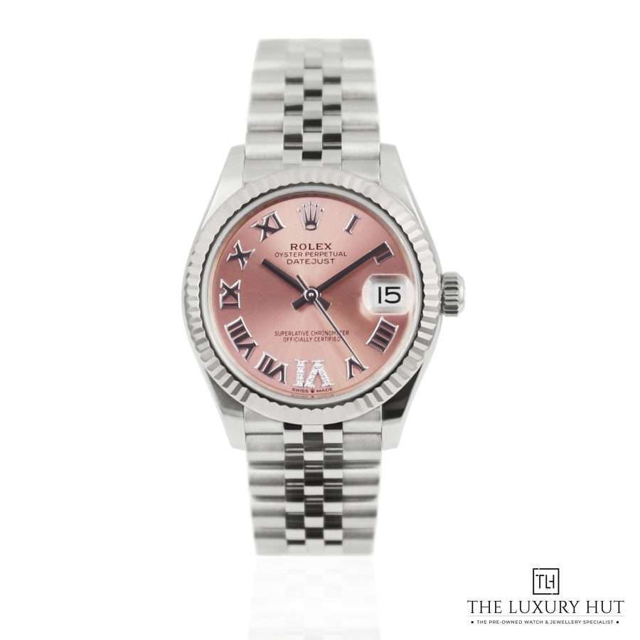 Rolex Datejust 31mm Pink Roman Dial 50948 a