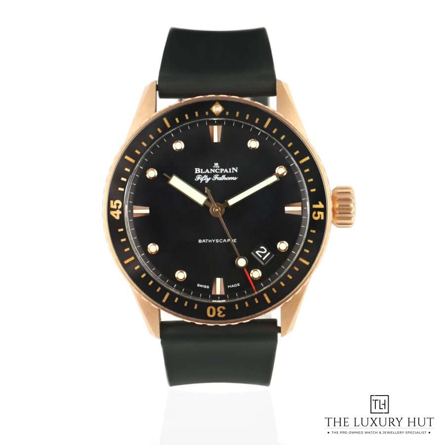 Blancpain Fifty Fathoms Rose Gold Black LB318 a