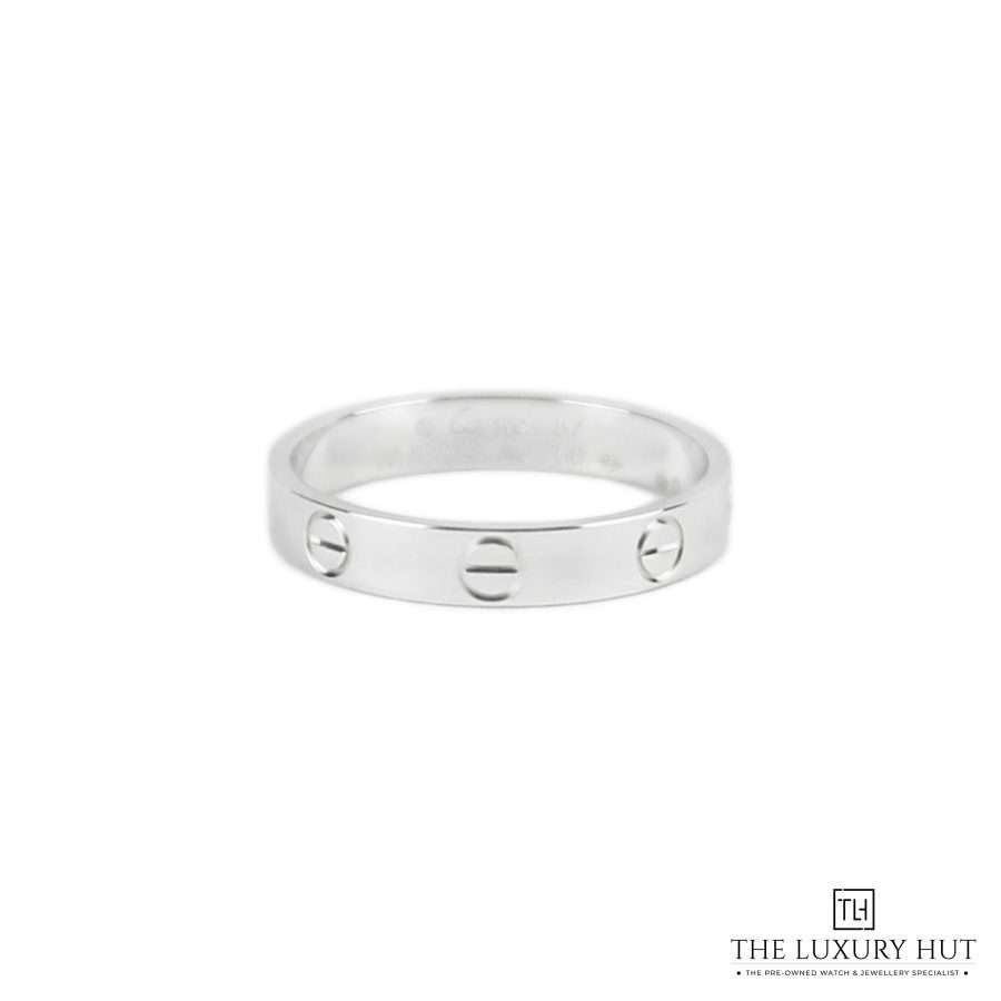 Cartier Love Wedding Band White Gold 51036 a