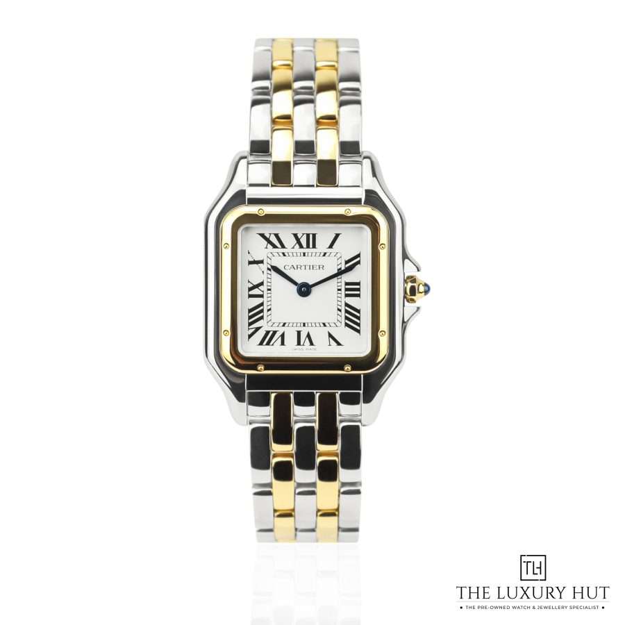 Cartier Panthere De Bi Metal Silver Dial 51026 a