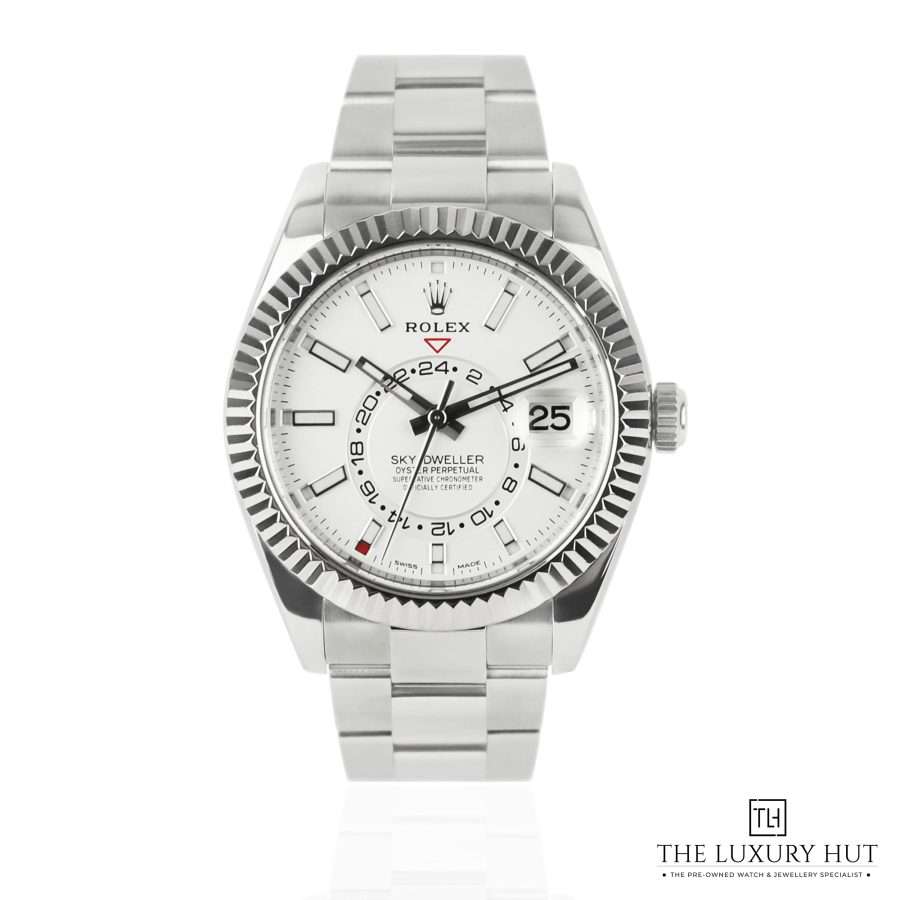 Rolex Sky Dweller Steel 42 White Dial LB316 a