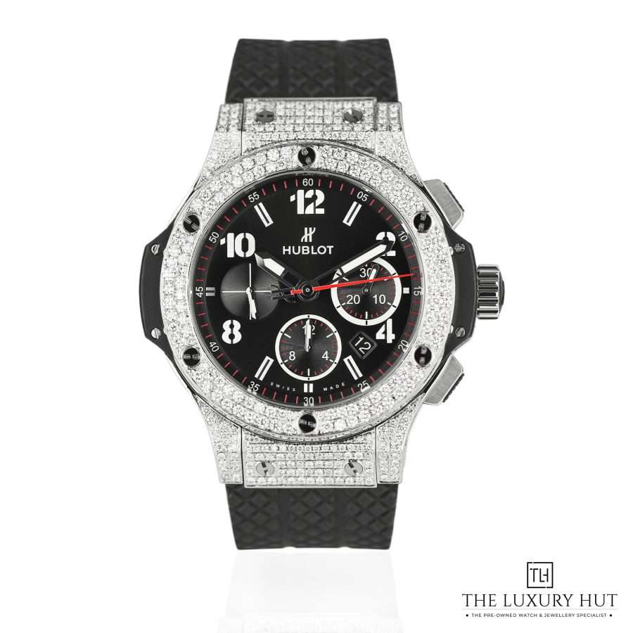 Hublot Big Bang Diamond Black Dial 51086 a