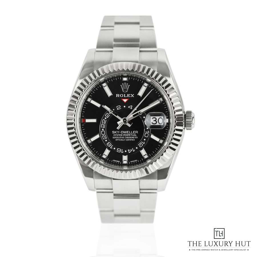 Rolex Sky Dweller Steel 42mm Black LB364 a