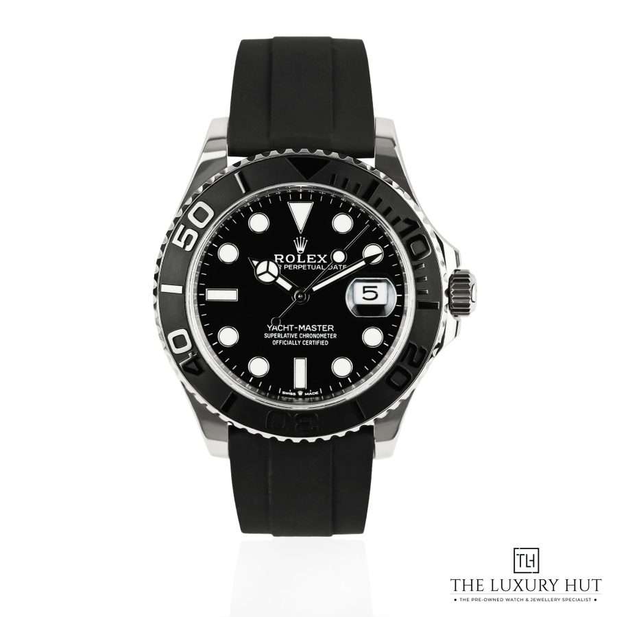 Rolex Yacht Master 42 White Gold Black 51162a