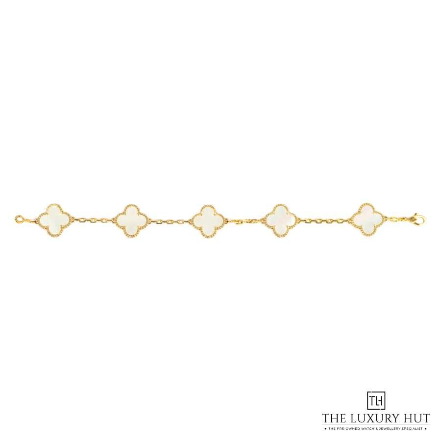 Van Cleef Yellow Gold 5Motifs Bracelet 51173 a
