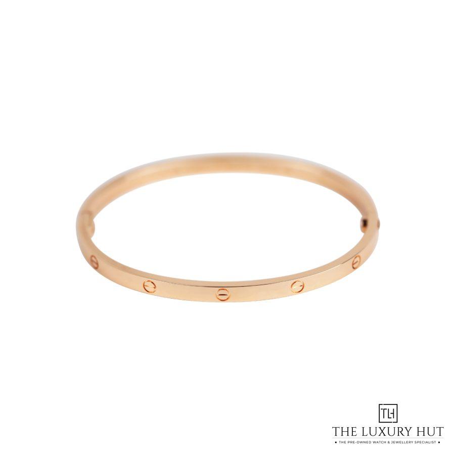 Cartier 18ct Rose Gold Love Bracelet 51237 a