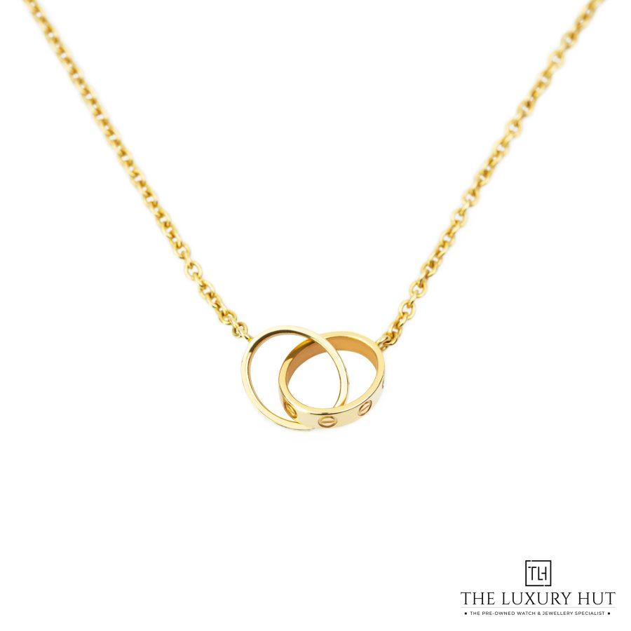 Cartier Gold Love Pendant Necklace 51452 aa