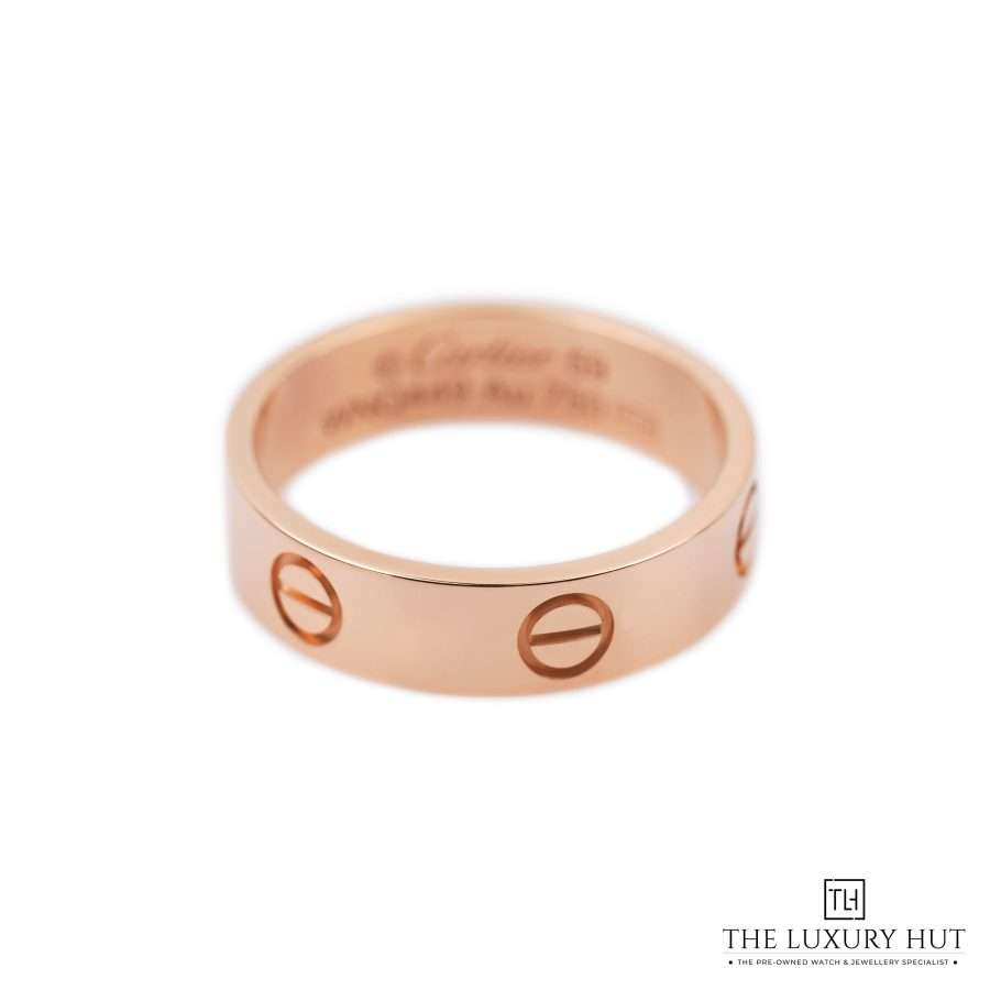 Cartier Rose Gold Classic Love Ring 51478 a