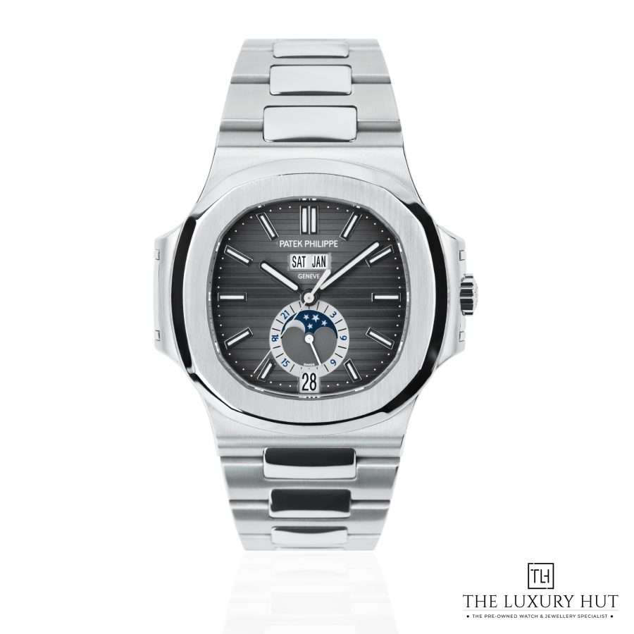 Patek Philippe Nautilus Steel Grey Dial LB447 a
