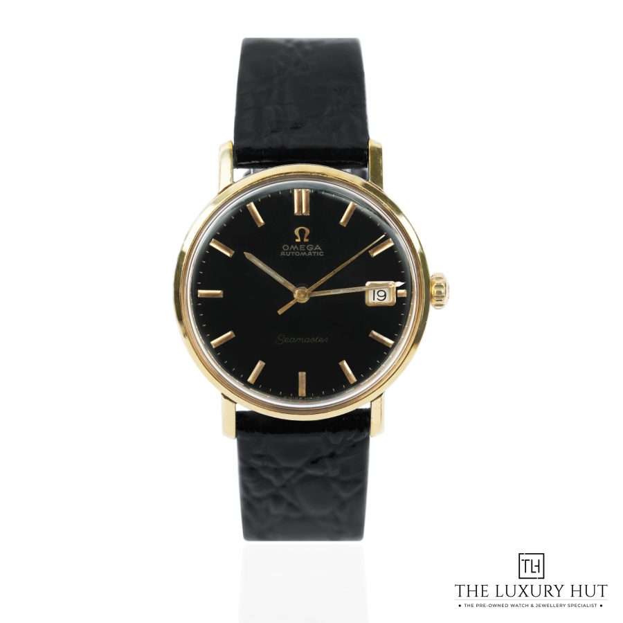 Vintage Omega Seamaster 34mm Black LB455 a