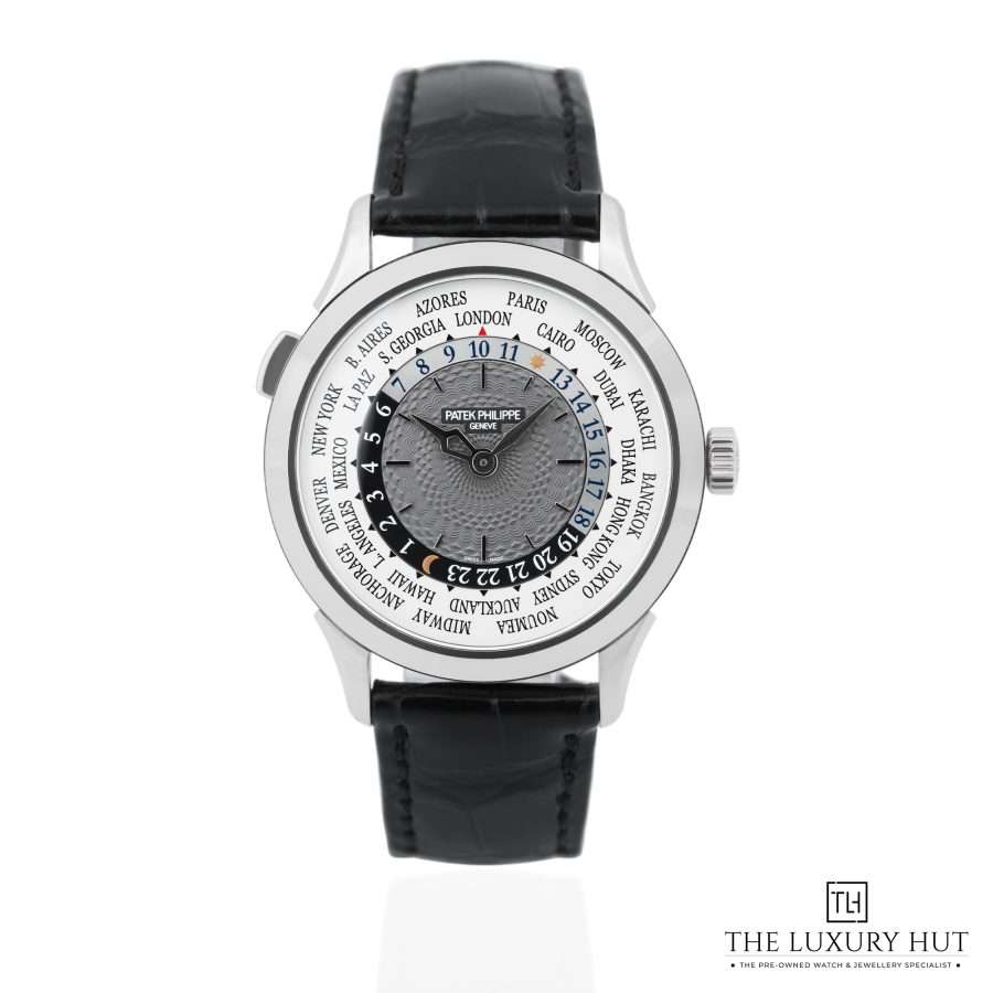 Patek Philippe World Time White Gold LB490 a