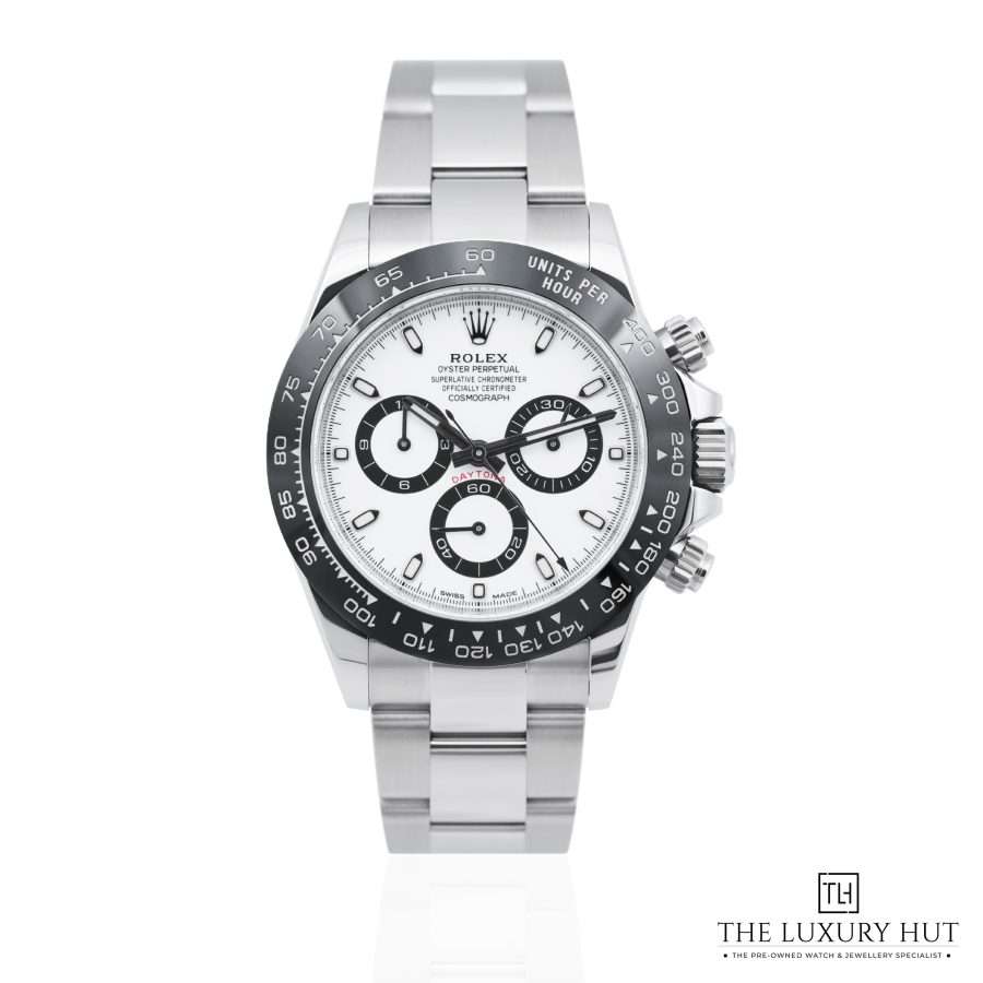 Rolex Daytona Steel White Panda Dial LB516 a