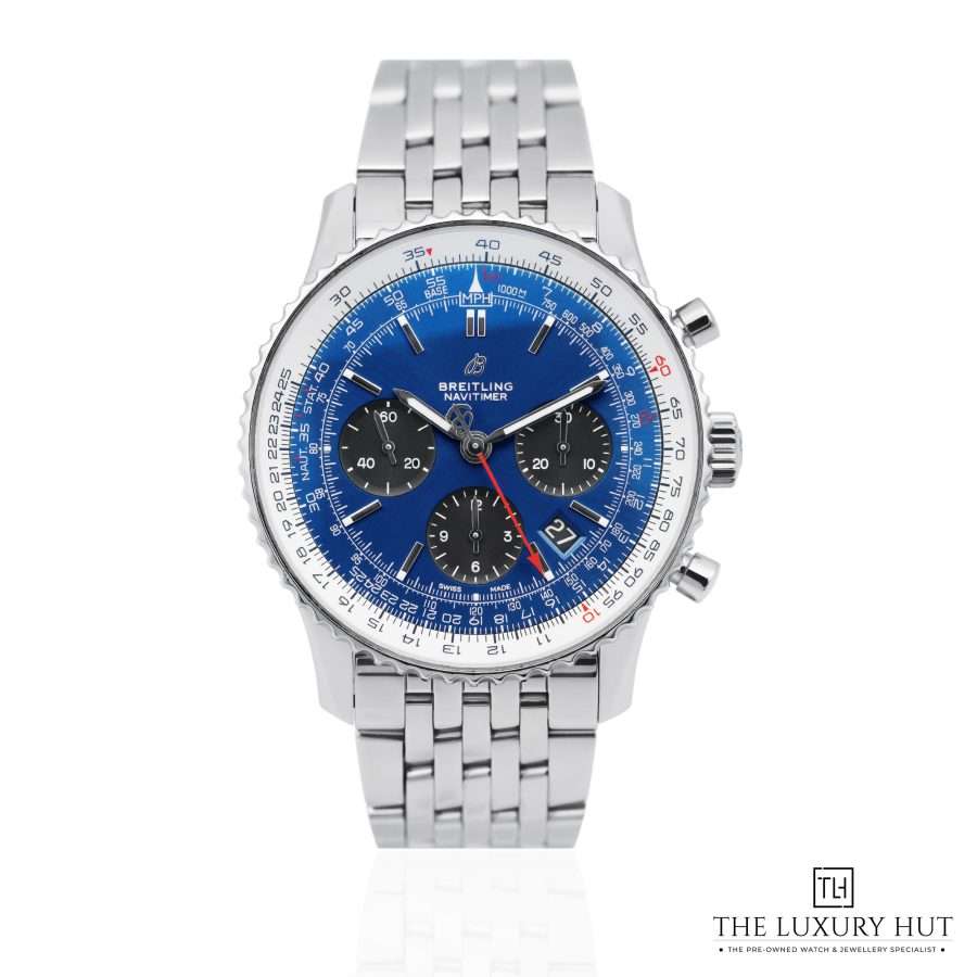Breitling Navitimer Steel 43mm Blue LB464a