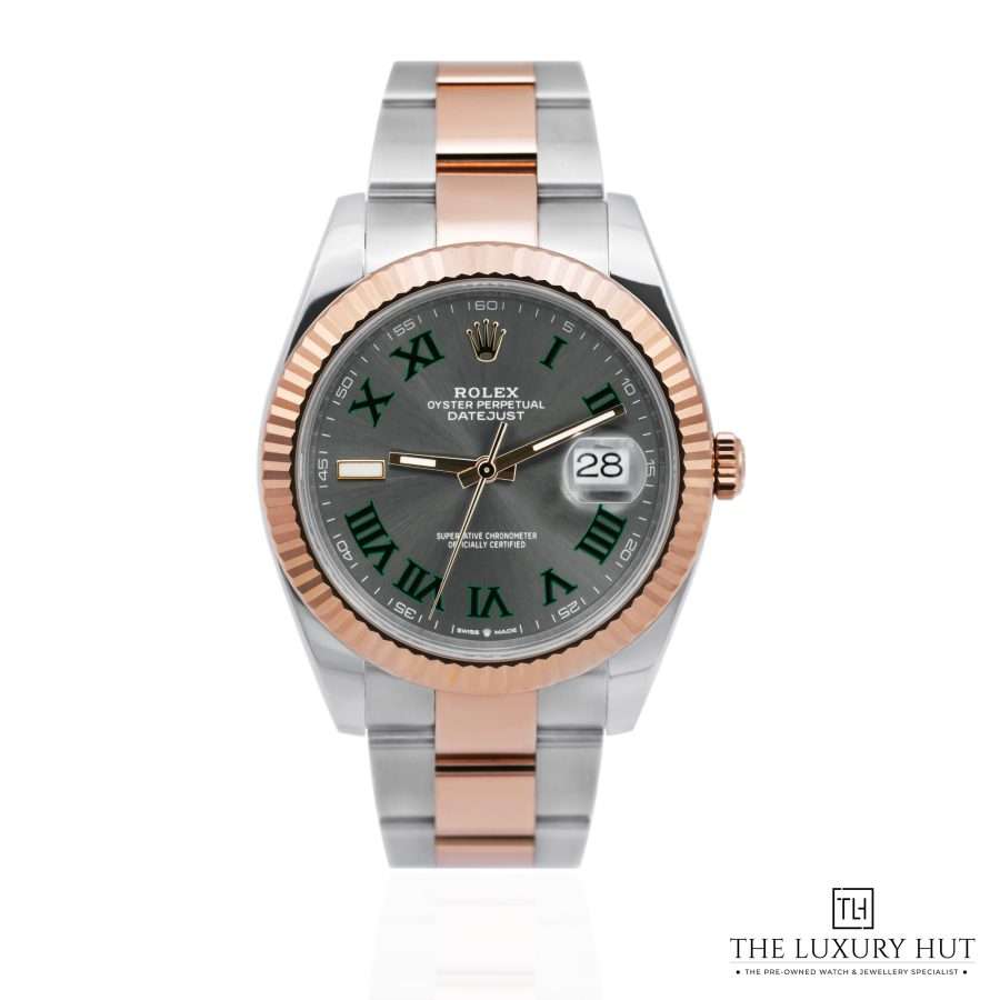 Rolex Datejust 41 Bi Metal Wimbledon LB541 a