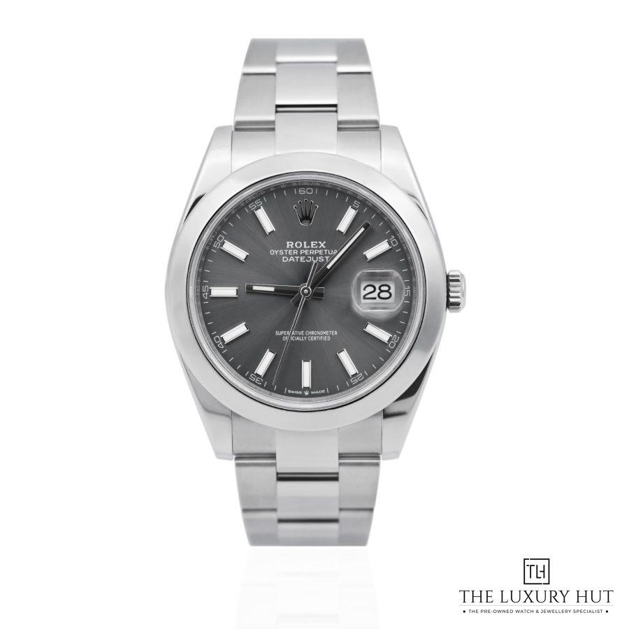 Rolex Datejust 41mm Steel Slate Dial 51687 a