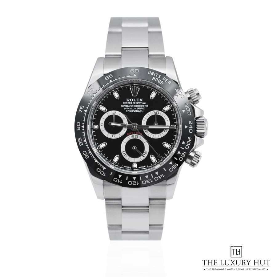 Rolex Daytona Steel 40 Black Dial LB562 a