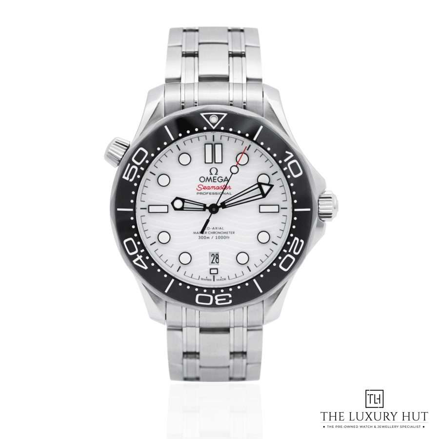 Omega Seamaster Diver 300M Co Axial White 51769 a