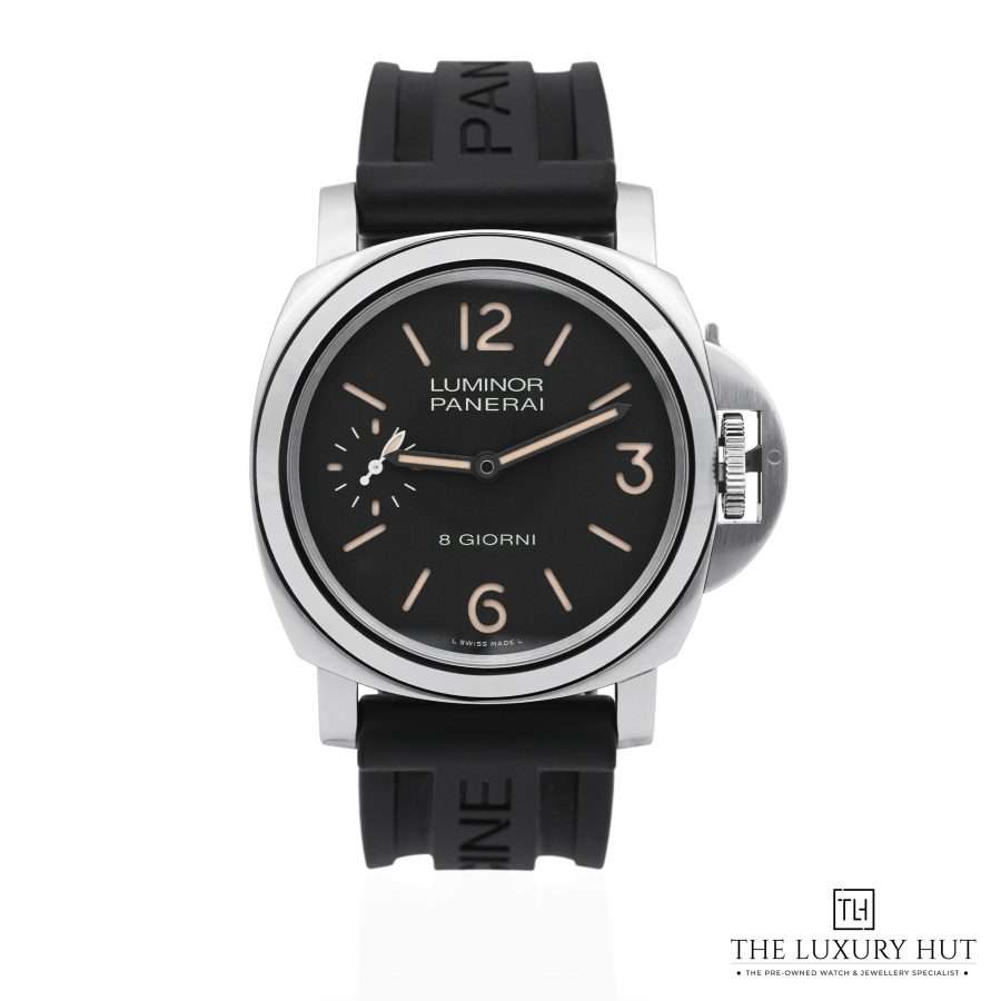 Panerai Luminor 8 Giorni Steel 44mm Black 51756 a