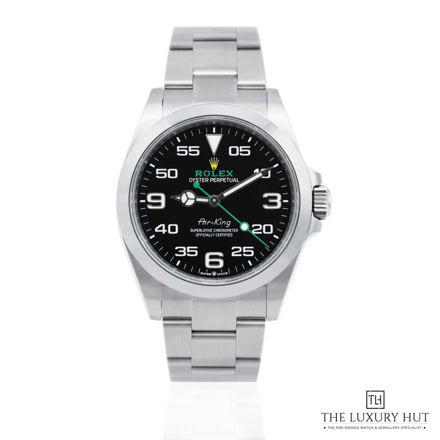 Rolex Air King Steel 40mm Black Dial 51782 a