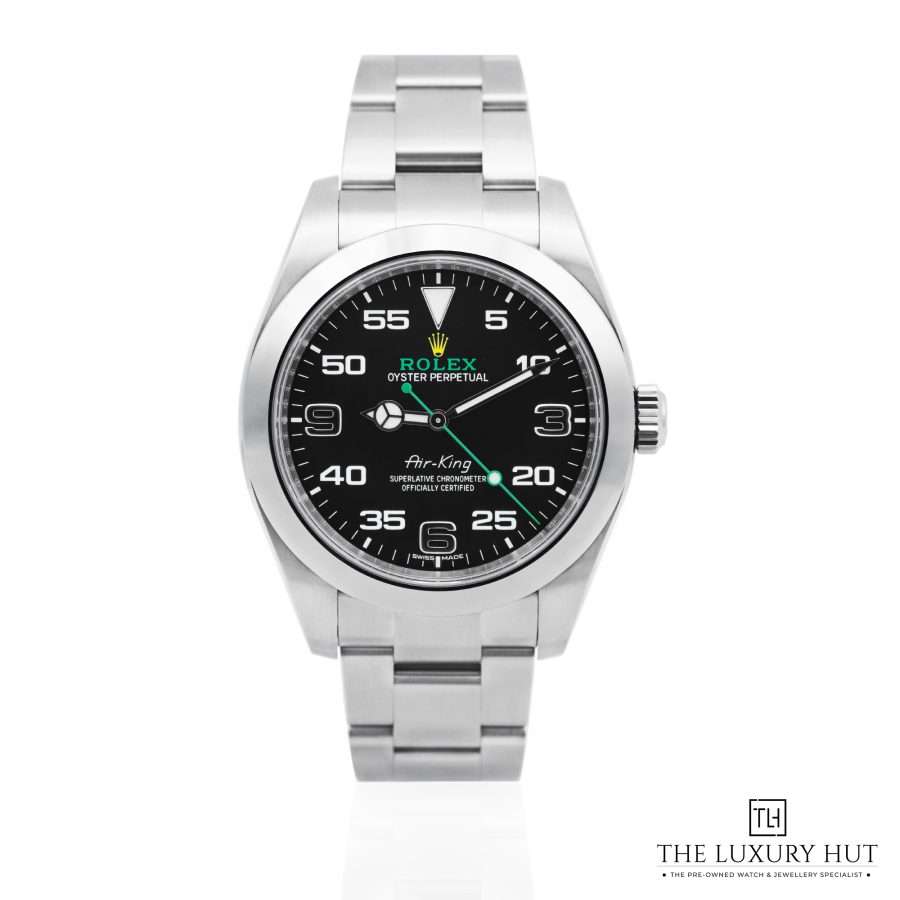 Rolex Air King Steel 40mm Black Dial LB597 a