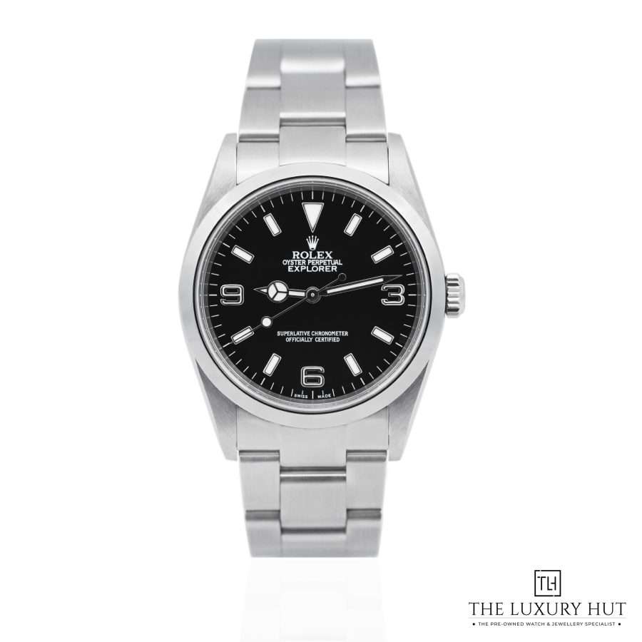 Rolex Explorer Steel 36mm Black Dial 51738 a