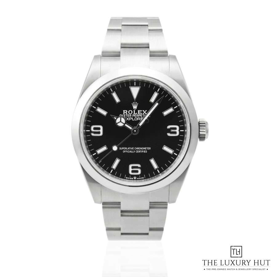 Rolex Explorer Steel 40mm Black Dial 51806 a