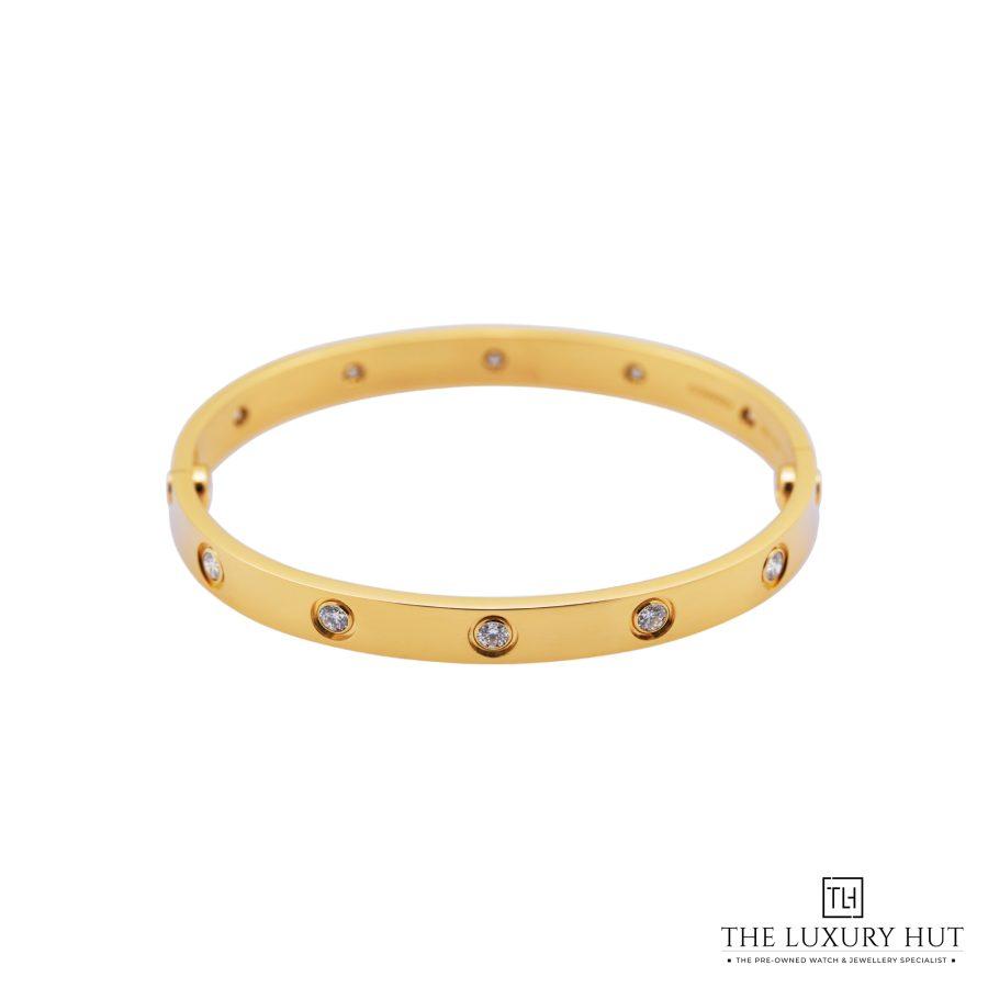Cartier Yellow Gold 10 Diamonds Bracelet 51804 a