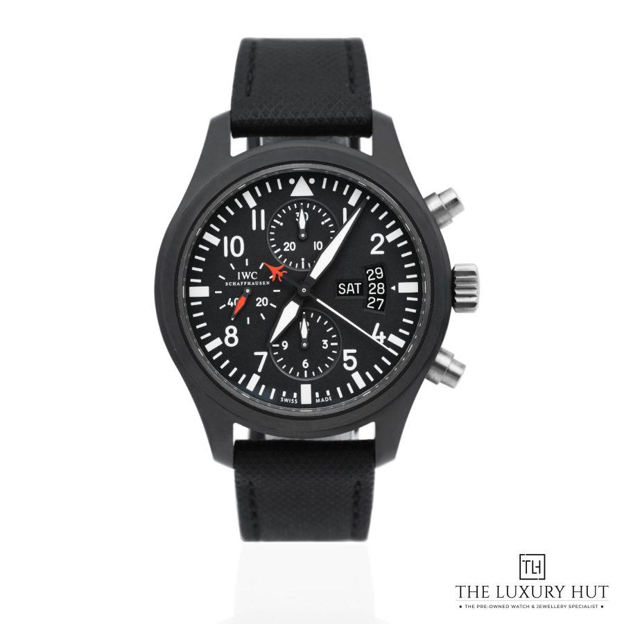 IWC Pilots Chronograph Top Gun Ceramic LB632 a