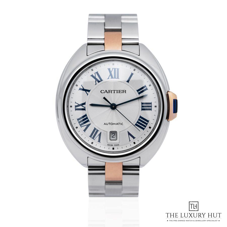 Cartier Cle De Cartier Steel Gold 40m Silver 51951 a