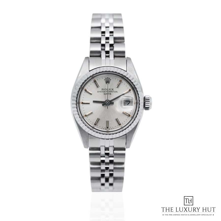 Rolex Oyster Perpetual Lady Date Silver 51887 a