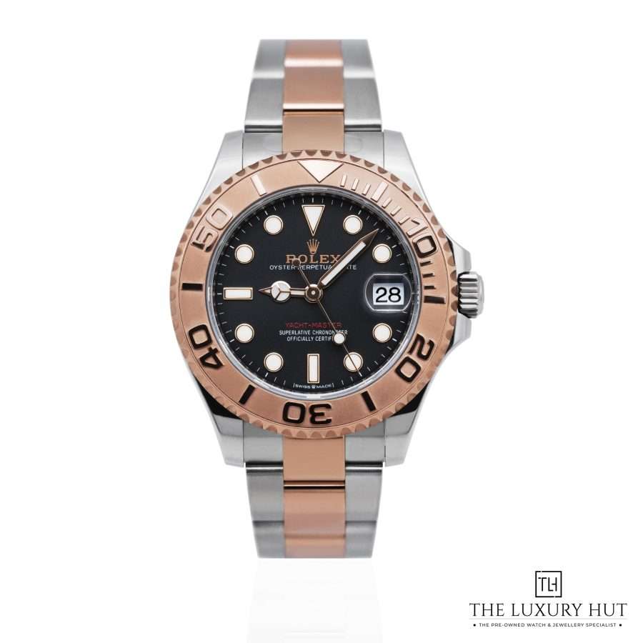 Rolex Yacht Master 37mm Bi Metal Black LB639 a