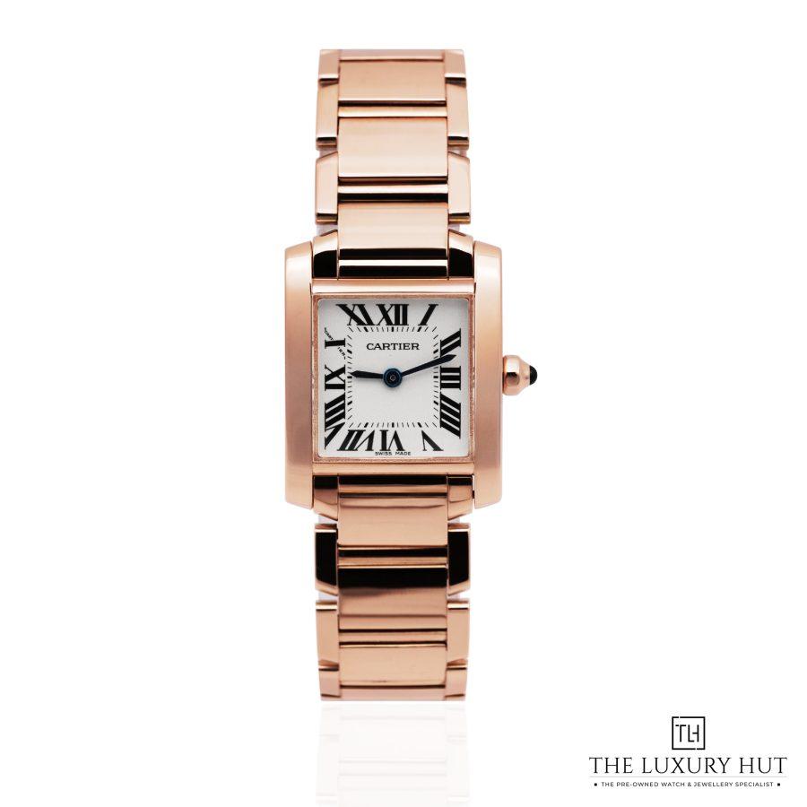 Cartier Tank Francaise Rose Gold Silver 51999 a